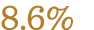 8 6%